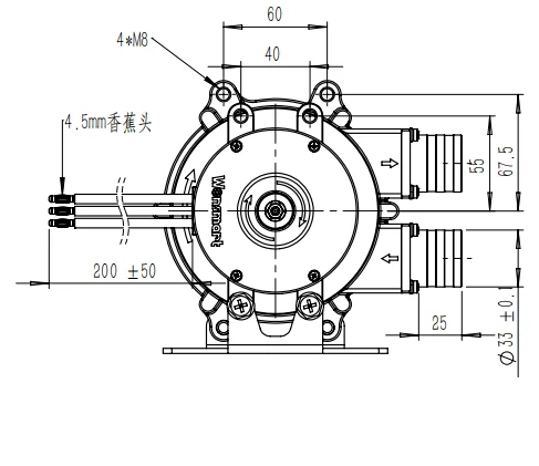 Centrifugal Fans, 91立方米/h, Dc无刷鼓风机40Kpa - detail 8