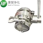 Steel Plate SUS304 Stainless Steel/cold Bound Steel Plate Spray Bag For Safe Replacement Of HEPA