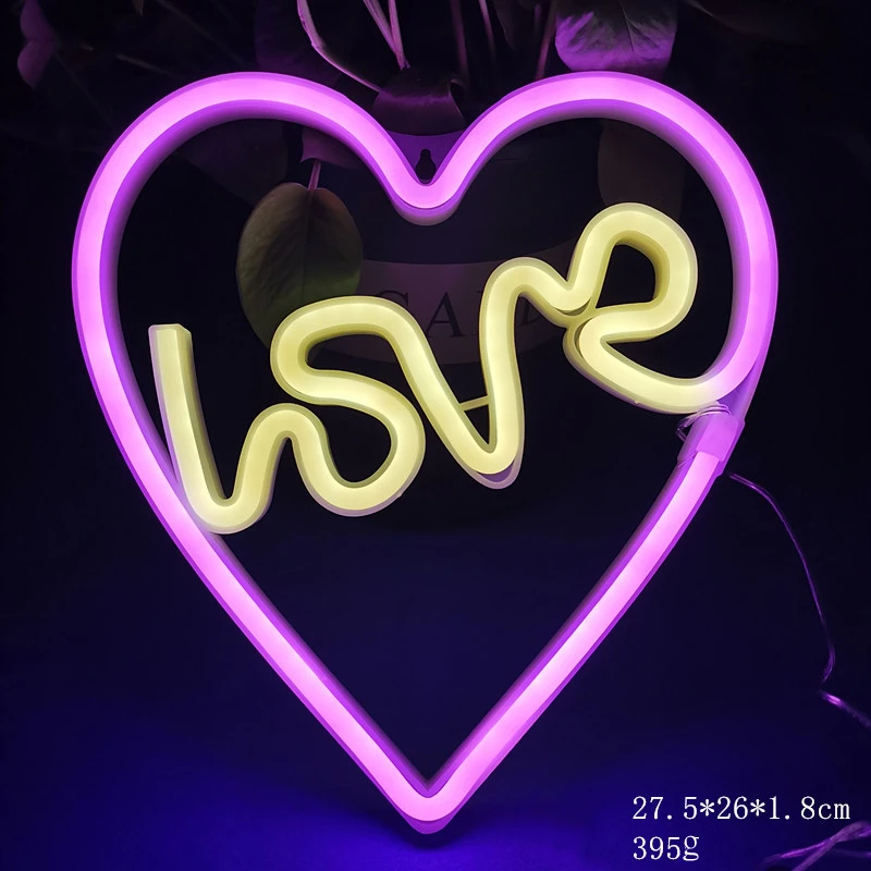 Decoration Design Heart Cloud Bat Rainbow Star Dropshipping Led Neon Strip  Light Sign - Buy Neon Strip Light,Led Neon Light Sign,Neon Lights  Dropshipping Product on 