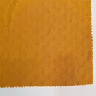 Yellow High-quality Ginger Yellow Sofa Pillow Breathable Fabric Garment 100% Polyester Textile