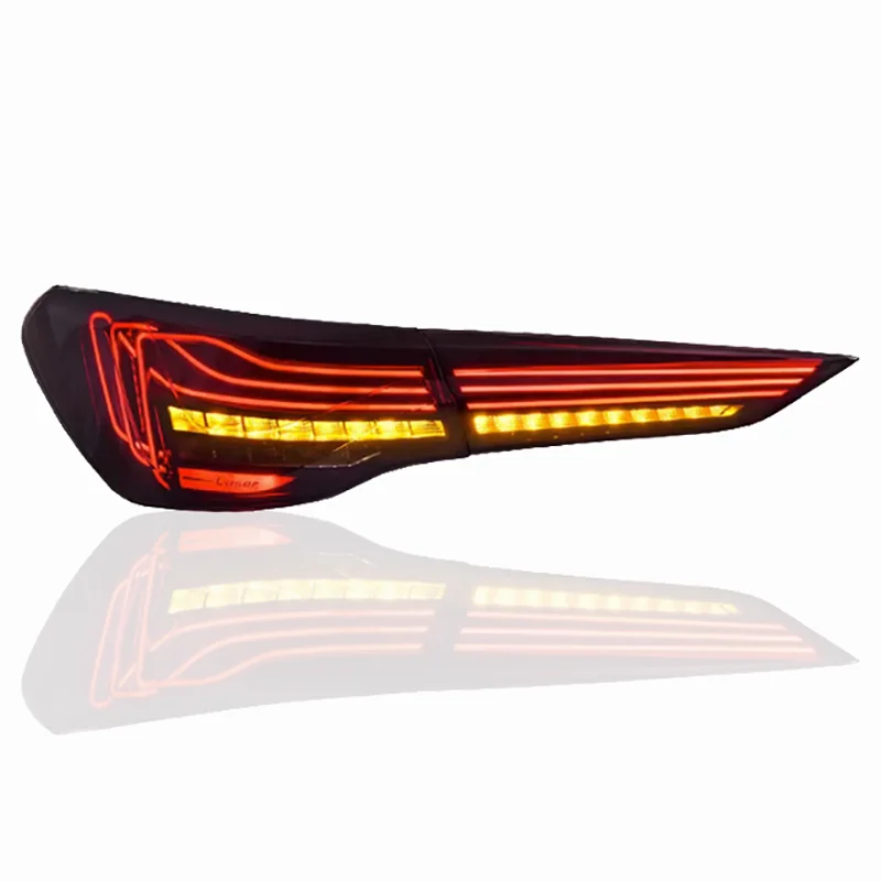 product upgrade led taillight assembly modified new m4 csl g22 g82 led rear taillight auto car tail lights 2020 2022 for bmw 4 series-7