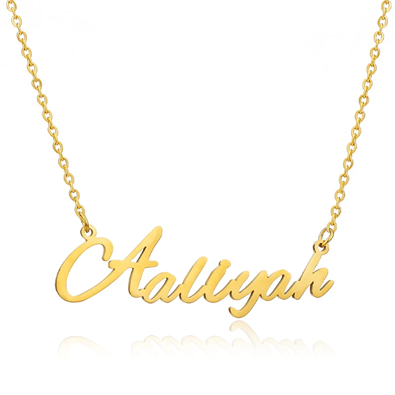Stainless Steel Choker Custom Name 