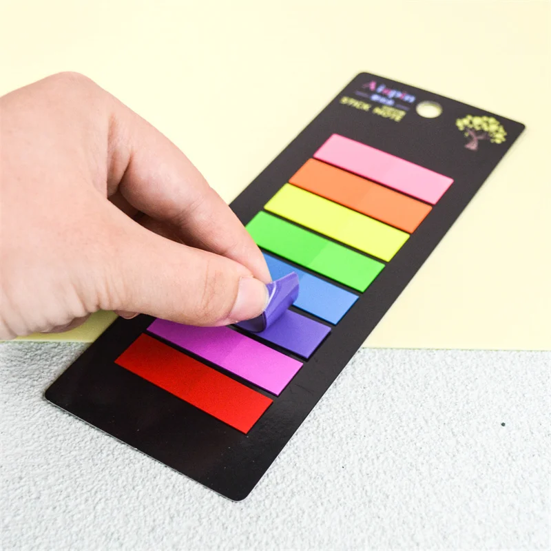 Wholesale Factory Sticky Notes Cheap PET Custom Sticky Notes It Note Pads Post 100 Sheet For Kids