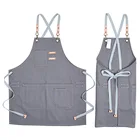 Garden Garden Apron Ready Canvas More Pockets Waterproof Kitchen Garden Apron