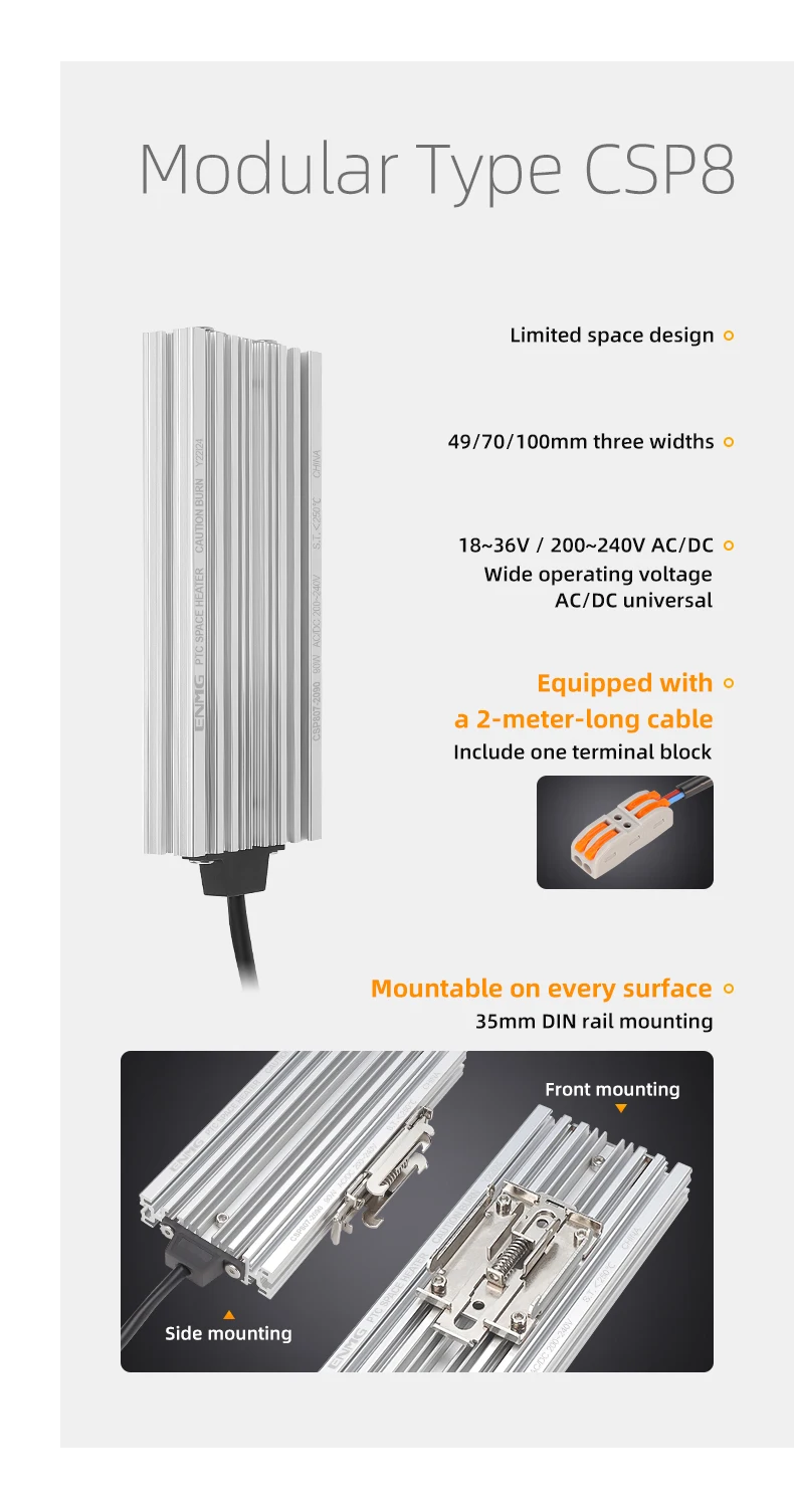 Enmg Semiconductor Ptc Fan, Dc 12V, 5~1300W - detail 8