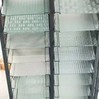 Glass 3mm 4mm 5mm 6mm 8mm 10mm 12mm Flute Pattern Glass Stained Glass Film With Pattern