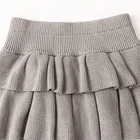 Girls Skirt 2021 Spring Baby Dress Girls Knitted Sweater A-line Toddler Pleated Skirt
