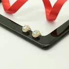 Zircon Earring 2021 High Quality Fashion Gold Plated Zircon Round Small Stud Earring For Women Jewelry
