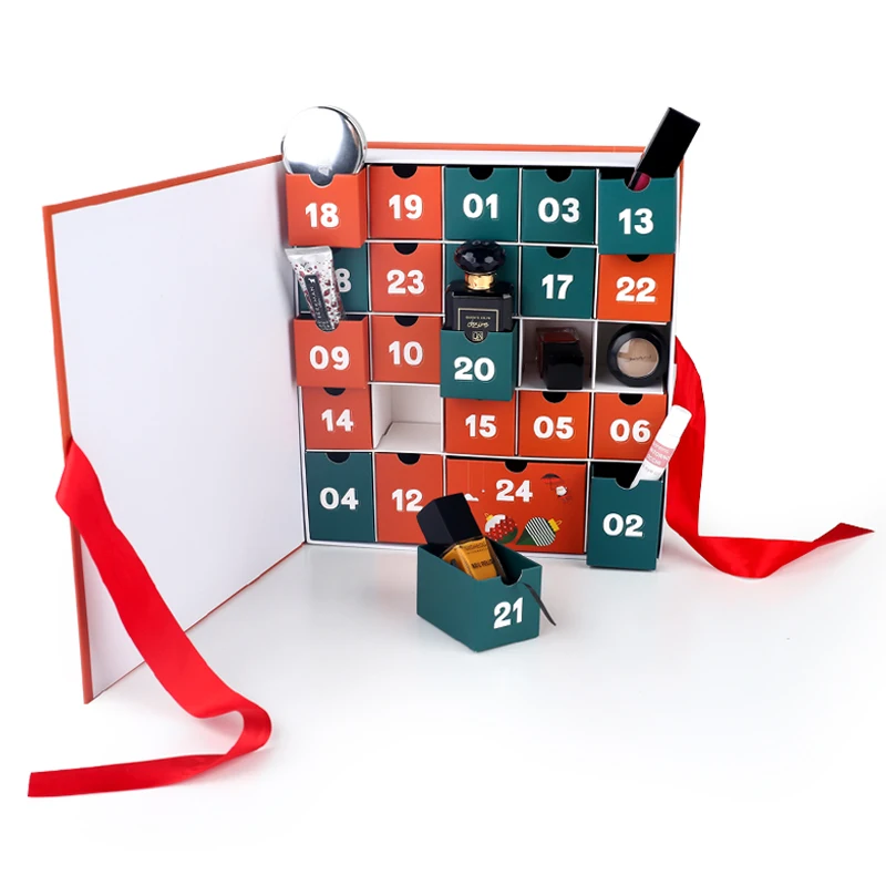 Christmas Countdown 2023 Large 24 Days Cosmetic Perfume Filled Advent  Calendar Custom Organic Custom Empty Advent Calendar Shhc - Buy Printing  Logo Drawer Carton Packaging,Luxury Advent Calendar Packaging Box,Custom  Luxury Cosmetic Logo