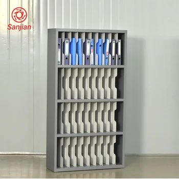 China Luoyang new design steel office furniture financial account shelves filing cabinet metal open book storage file cabinet