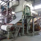 Paper Production Toilet Toilet Paper DC-1575mm Toilet Tissue Paper Production Line With Medium Capacity
