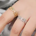 Ring Ring Rings Dubai Classic Gold Jewelry Simple Elegant Charm Personality Metal Texture Ring
