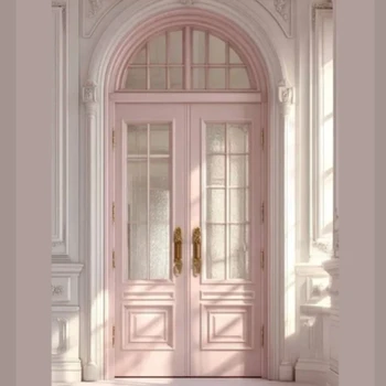 ALUFRONT Thermal Break Aluminum Interior French Doors Good Price Grand Foyer Entrance Door Kitchen  Doors Design for Residence