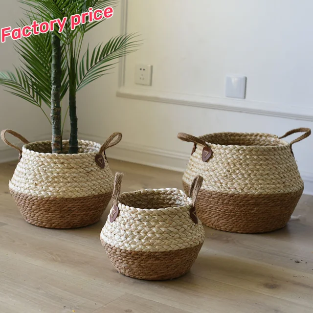 Best selling woven storage rope woven storage basket rope basket woven storage basket