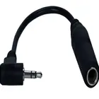 Stereo Stereo Factory Outlet 6 Inches 3.5mm Male Right-Angle To 1/4 Female Audio Stereo Adaptor