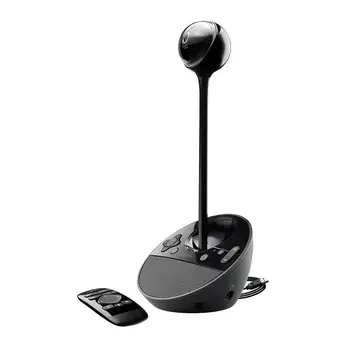 Original Logitech BCC950 HD 1080p Business Conference Webcam with Built-In Speaker Remote Control Webcam