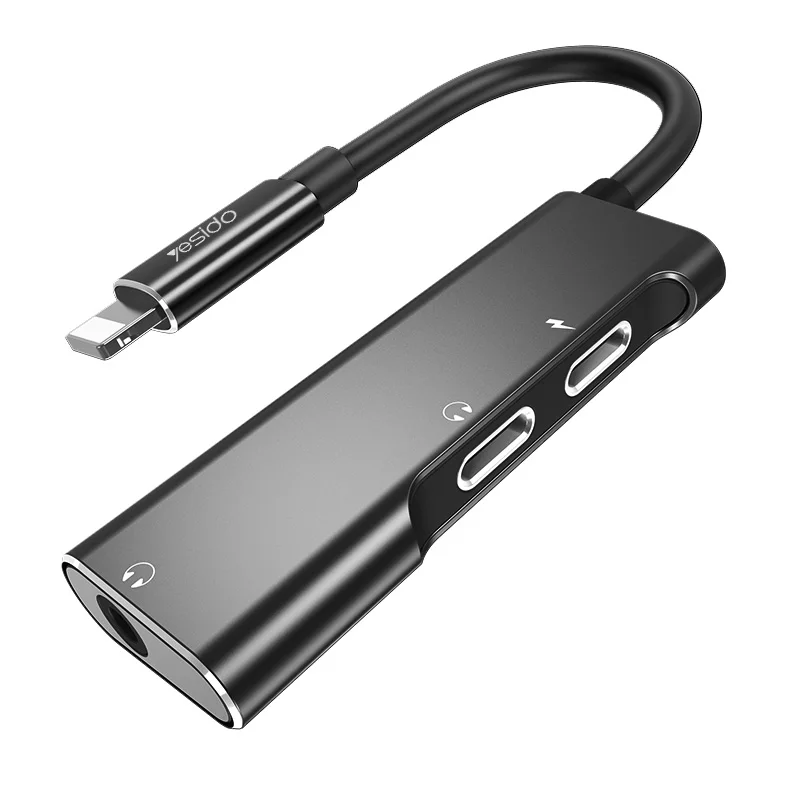 Buy Aux Splitter Cable,8pin Power Y 