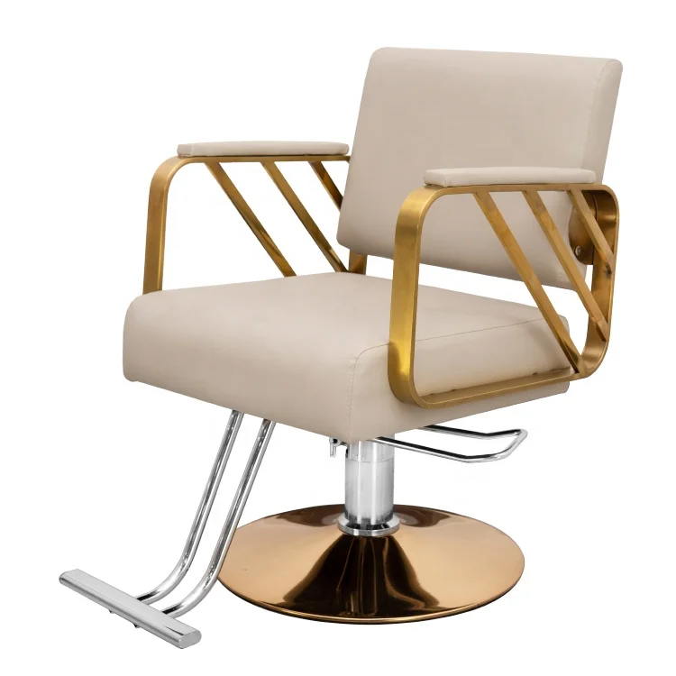 salon footrest gold