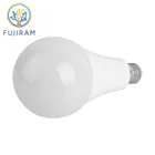 Light Bulb 3W 5W 7W 9W 12W 15W 18W 24W B22 E27 Parts Ac Dc Light Plastic Housing Led Bulb