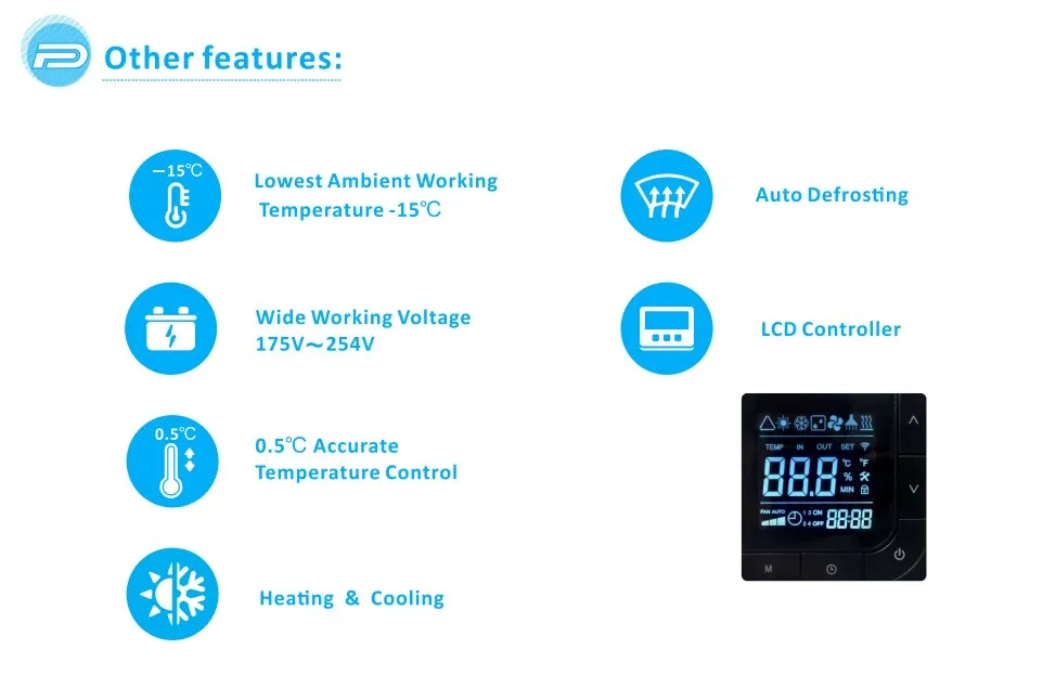 Swimming Pool Heater, Inverter, 400000btu - detail 12