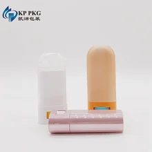 Empty Gel Tube Bottom Filling PP Plastic Deodorant Stick 15g sun block stick 20ml sunscreen container for skin care