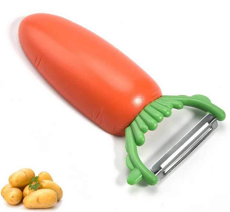 Unionpromo kitchen parer Carrot Shape Vegetable potato fruit Peeler