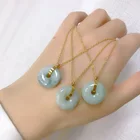 Stone Necklace Hot Fashion Classic Retro Emerald Stone Necklace For Personal Decoration