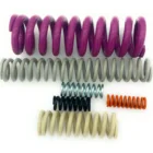 Round Wire Die Spring Chrome Silicon Spring Music Wire Compression Spring Powder Coating