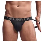 Men Mens Men Gay Men OEM Print Pump Customized Leather Black Men In Jockstraps Gay Pour Sexy Mens Jockstrap