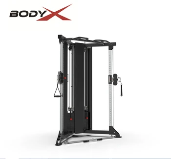 F0703 functional trainer DUAL ADJUSTABLE PULLEY SYSTEM