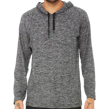Custom mens lightweight plain blank hoodie slim fit