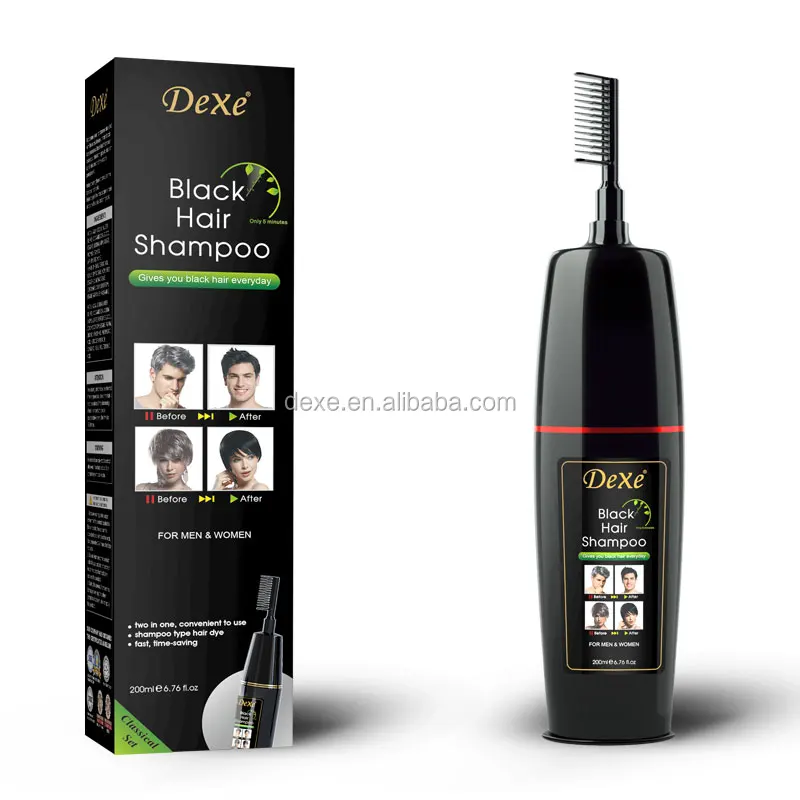 China hair imports magic black hair coloring comb with low price