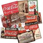 Vintage Vintage Shabby Chic Cola Retro Tin Signs Vintage Metal Posters Bar Pub Man Cave Wall Decor A9