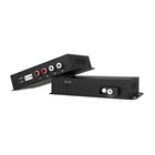 Audio Optical Audio Extender20KM 2 Way Audio Optical Transceiver