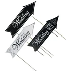 Wedding Customized Simple Wedding Directional Signage Custom Road Signs