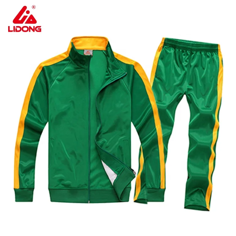 green tracksuit womens