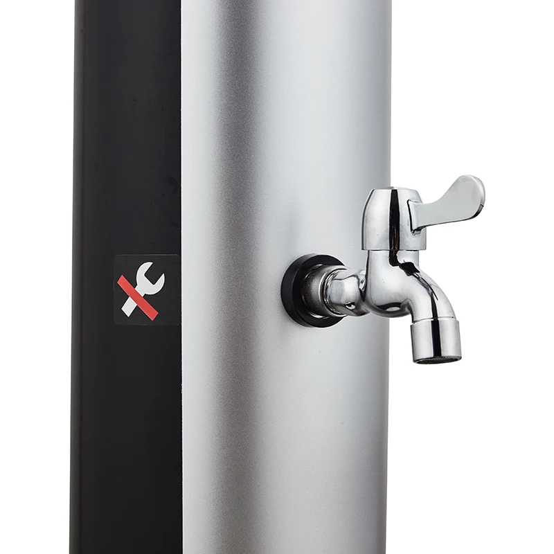 Environmental Protection Energy Saving Large Capacity PVC Outdoor Garden Solar Shower Column