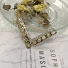 Clips 2021 New V Shape Metal Diamond Chain Luxury Hair Clips For Women Girls Custom Wholesale