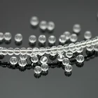 Glass Beads Goldenhaitai 3mm 1 Hole Crystal Glass Round Beads For DIY Jewelry Making