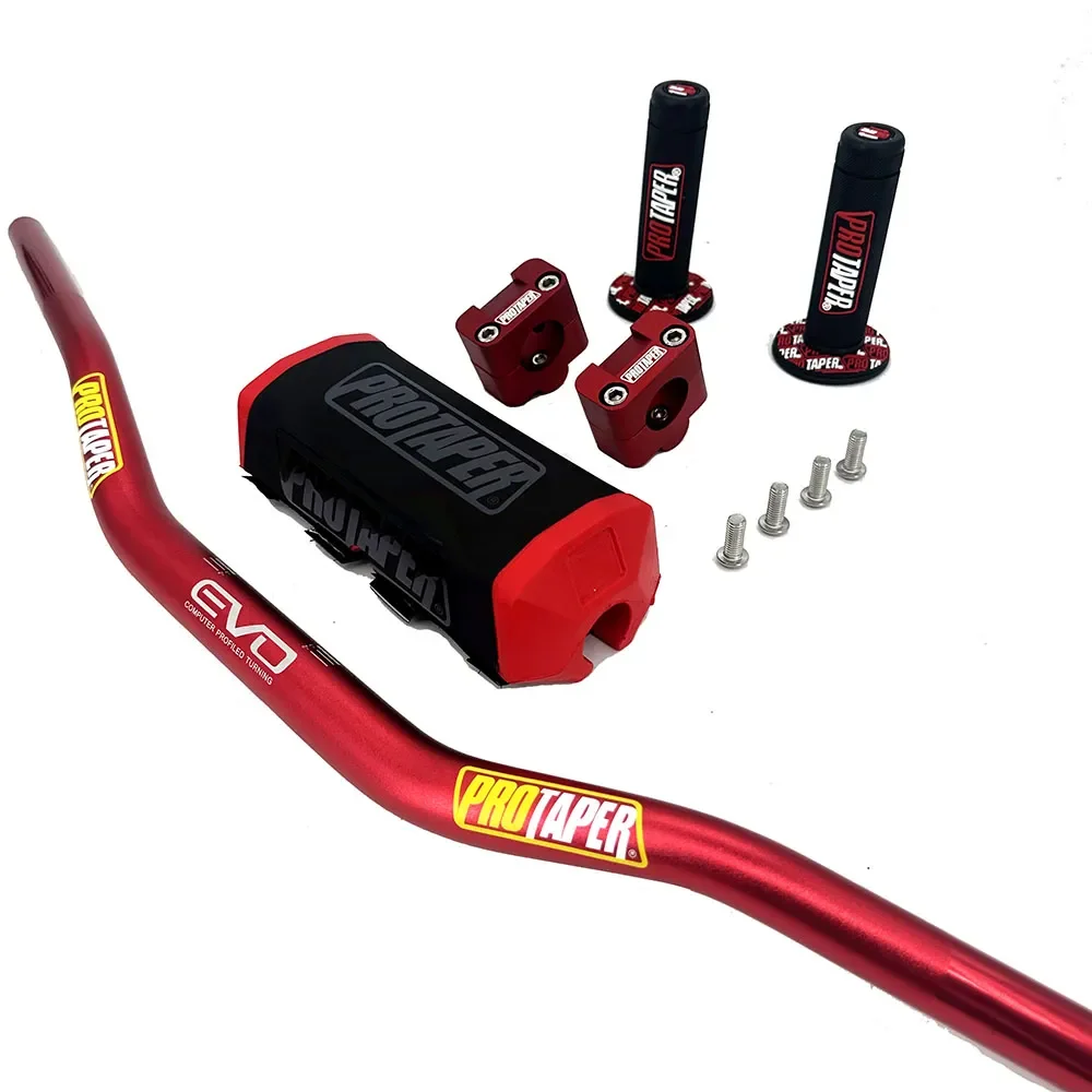 Handlebar For Pro Taper Pack Bar 11/8" Handle Bar Pads Grips Dirt Pit