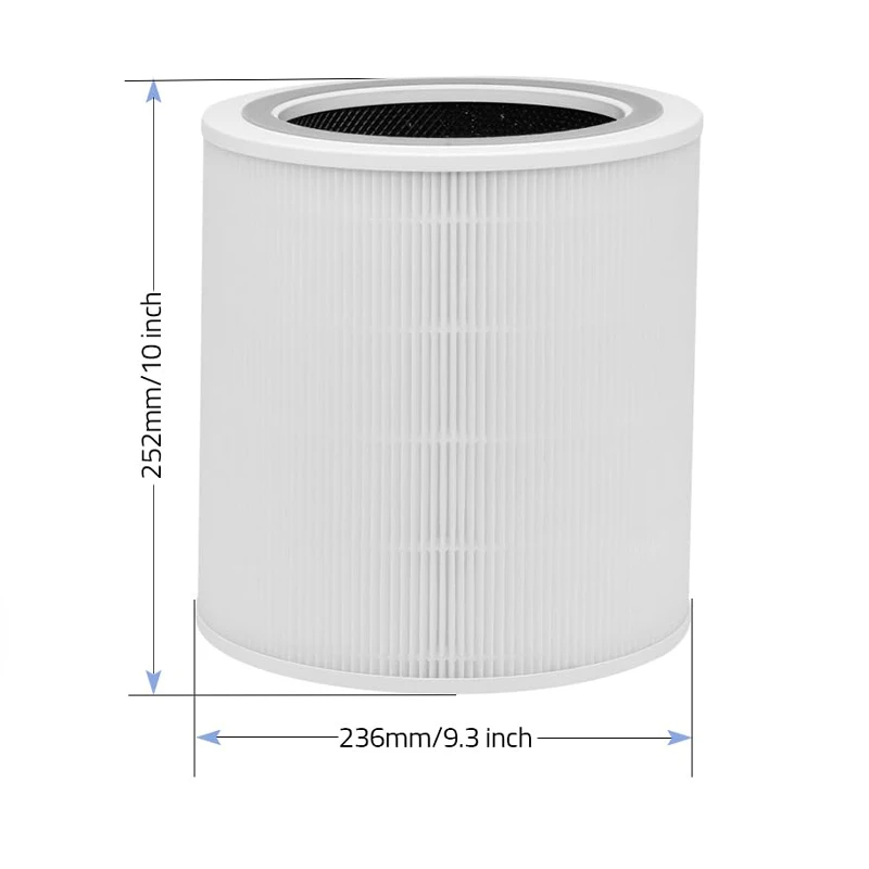 Replacement for LEVOIT Core 400S Hepa Filter Air Purifier Filter H12 H13 H14 Hepa Grade Active Carbon Filter factory