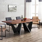 Tables Extendable Table Extendable Modern Simple Design MDF Top Dining Tables Restaurant Home Furniture