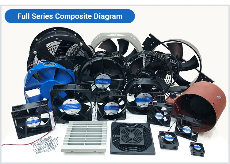 Axial Flow Fan, 250FZY2-D, Plastic - detail 16