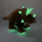 Glow In The Dark Stuffed Dinosaurs Toys New Dinosaur Design Launch Baby Dinosaur Plush Toy