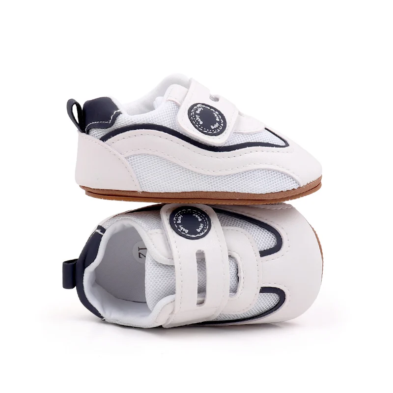 High Quality Breathable Soft TPR Outsole Unisex Sneaker Baby Boys and Girls Toddler Casual Shoes for Spring and Summer supplier