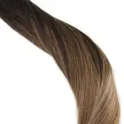 Hair Extensions I Tip Hair Extensions Selling Brazilian Human Balayage Color I Tip Hair Extensions