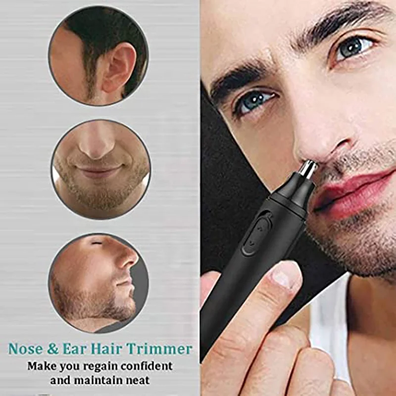 Wireless Waterproof Nose Hair Removal Trimmer Rechargeable Electric Ear  Face Eyebrow Nose Hair Trimmer - Buy Nose Hair Trimmer,Clippers Barber,Hair  Trimmers & Clippers Product on 