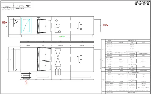 Air Handling Unit, Inverter, AHU - detail 34