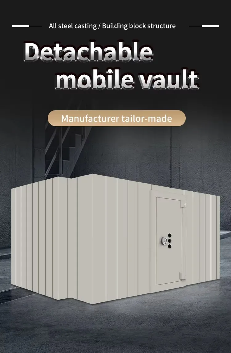 CEQSAFE Important Beach Security Bank Safe Room Box Deposit Bank Vault Door factory