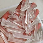 Point Natural Stone Clear Quartz Crystal Raw Minerals Point Wand